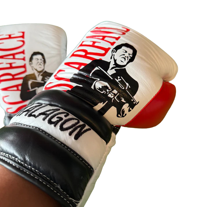 SCARFACE THEME | PRO ELITE GLOVES 100% LEATHER