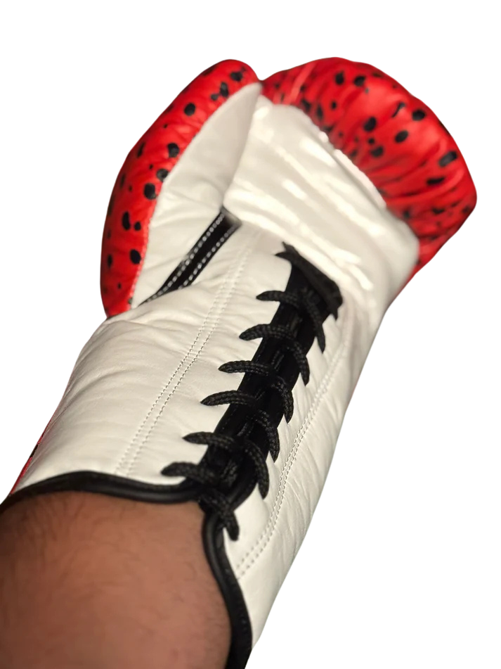 CHEETAH PRINT | BOXING GLOVES & SPARRING SET | 100% LEATHER