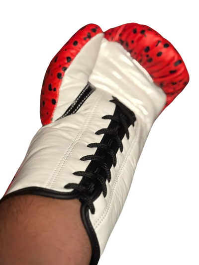 CHEETAH PRINT | BOXING GLOVES & SPARRING SET | 100% LEATHER