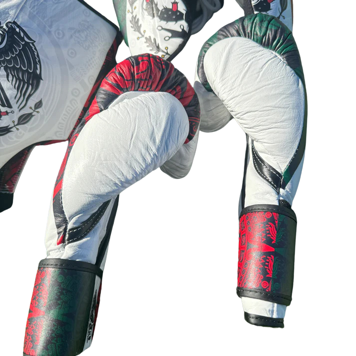 SPECIAL EDITION CUSTOM MEXICO | BOXING SPARRING SET | 100% LEATHER l