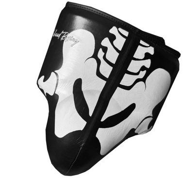 SKELETON | BOXING GROIN GUARD 100% LEATHER