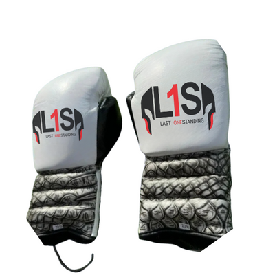 Snake print Boxing gloves PRO ELITE GLOVES 100% GENUINE COWHIDE LEATHER