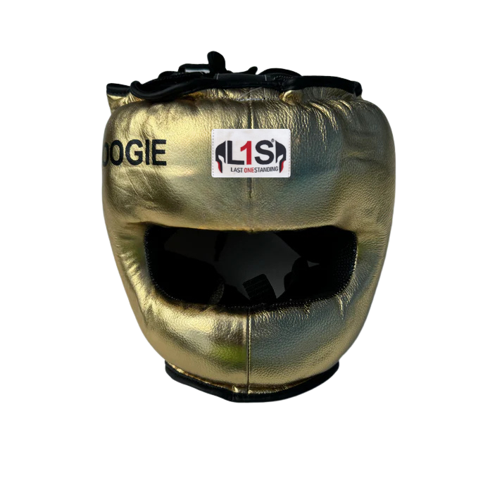 GOLD HEADGEAR | 100% LEATHER ( CLICK TO CHANGE STYLE )