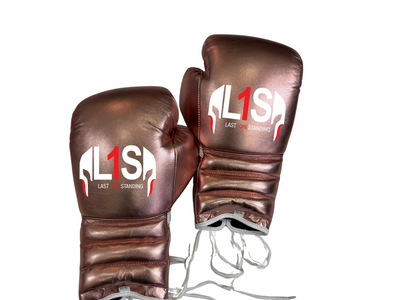 METALLIC ROSE GOLD | PRO ELITE GLOVES 100% LEATHER