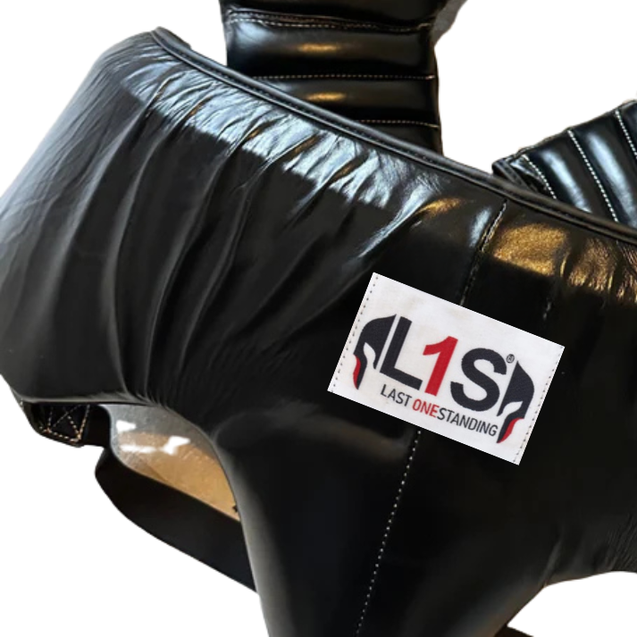 BLACK | BOXING GLOVES & SPARRING SET | 100% LEATHER