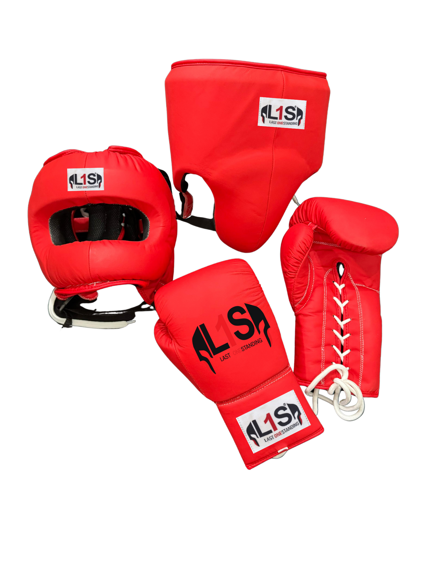 RED | BOXING GLOVES & SPARRING SET | 100% LEATHER
