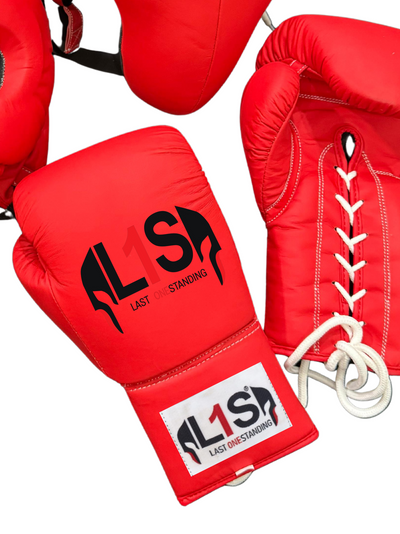 RED | BOXING GLOVES & SPARRING SET | 100% LEATHER