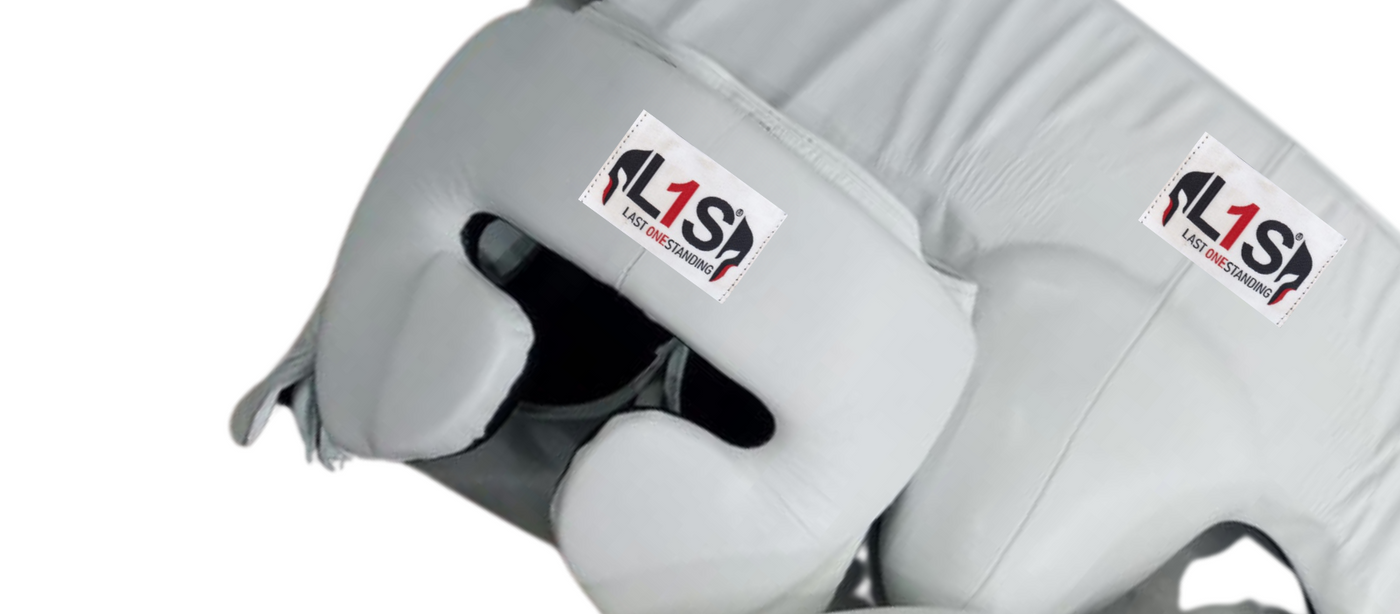 WHITE | BOXING GLOVES & SPARRING SET | 100% LEATHER