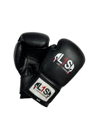 BLACK  | PRO ELITE GLOVES 100% LEATHER
