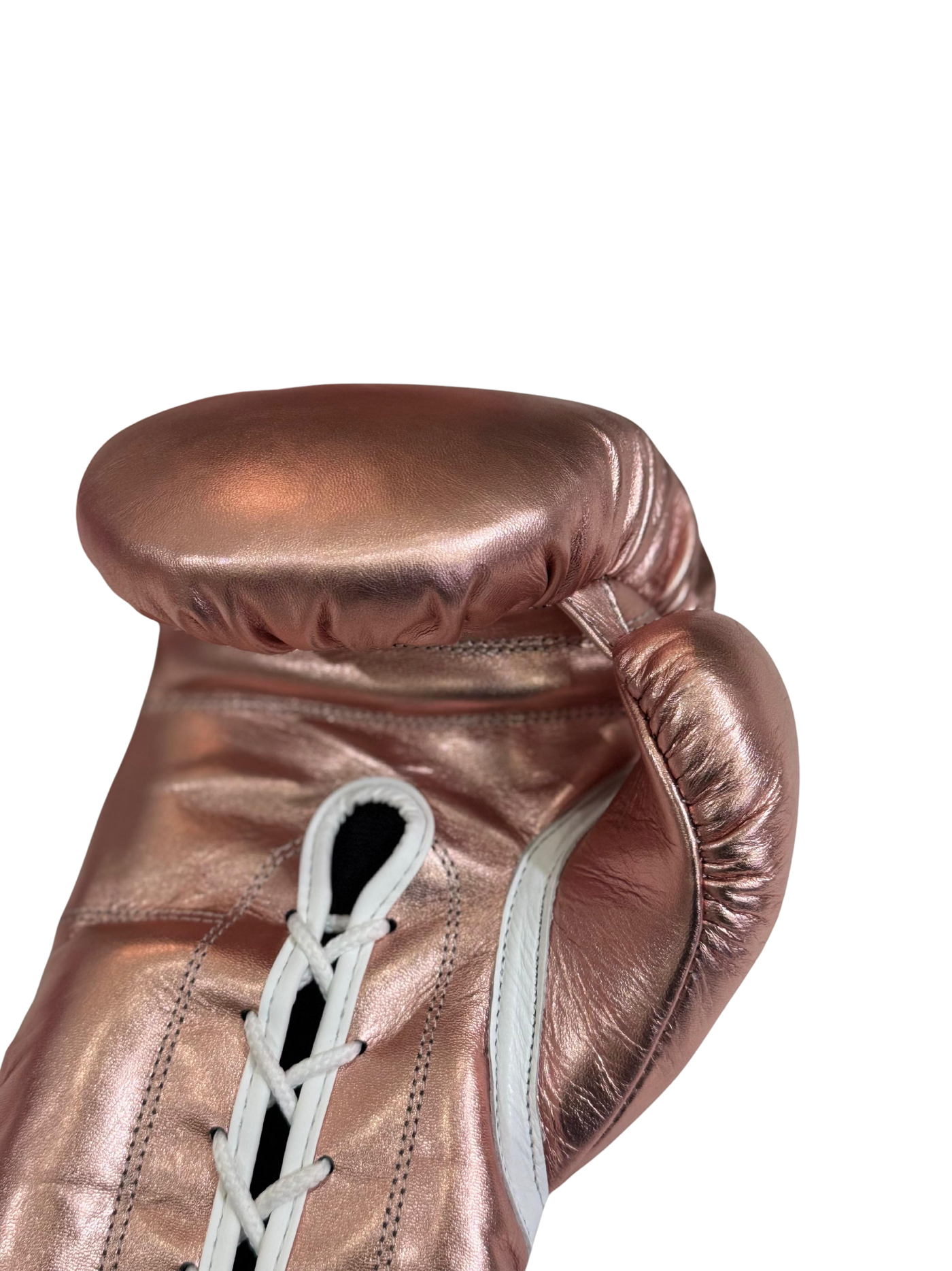 METALLIC ROSE GOLD | PRO ELITE GLOVES 100% LEATHER