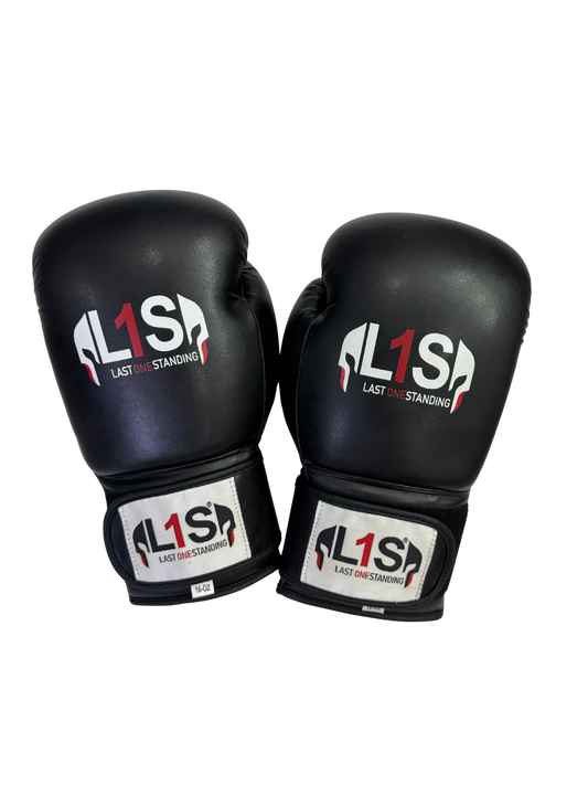 BLACK  | PRO ELITE GLOVES 100% LEATHER
