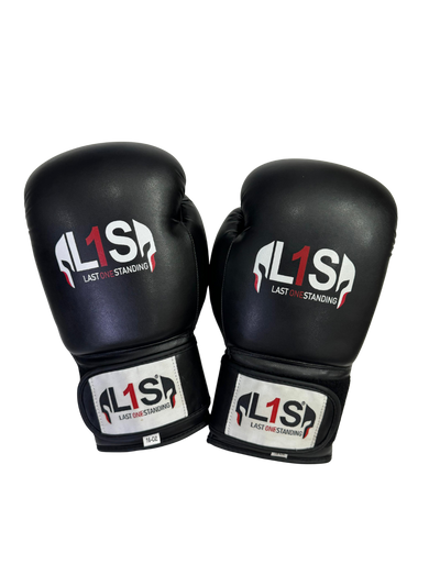 BLACK  | PRO ELITE GLOVES 100% LEATHER