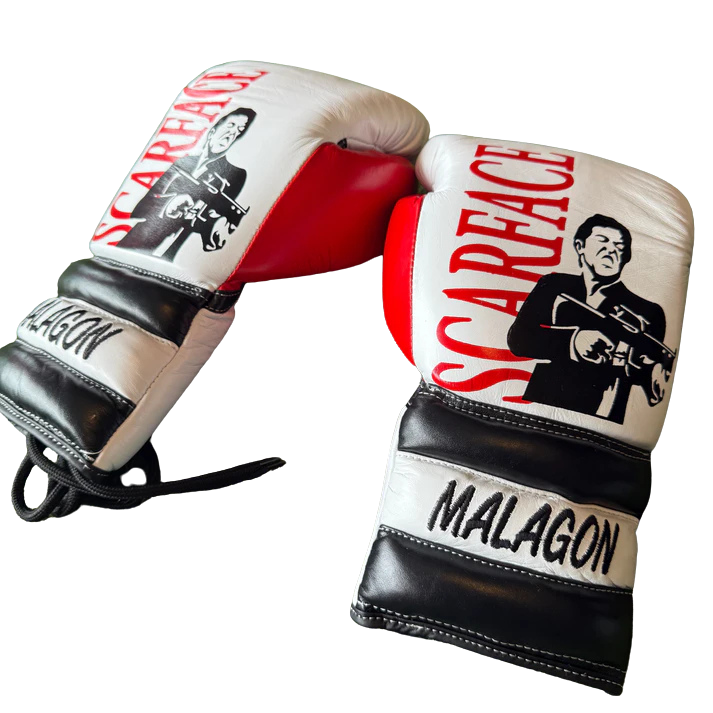 SCARFACE THEME | PRO ELITE GLOVES 100% LEATHER