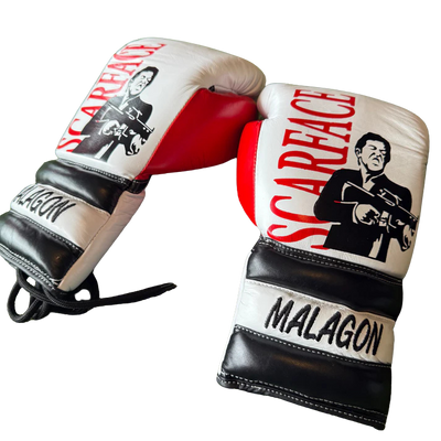SCARFACE THEME | PRO ELITE GLOVES 100% LEATHER